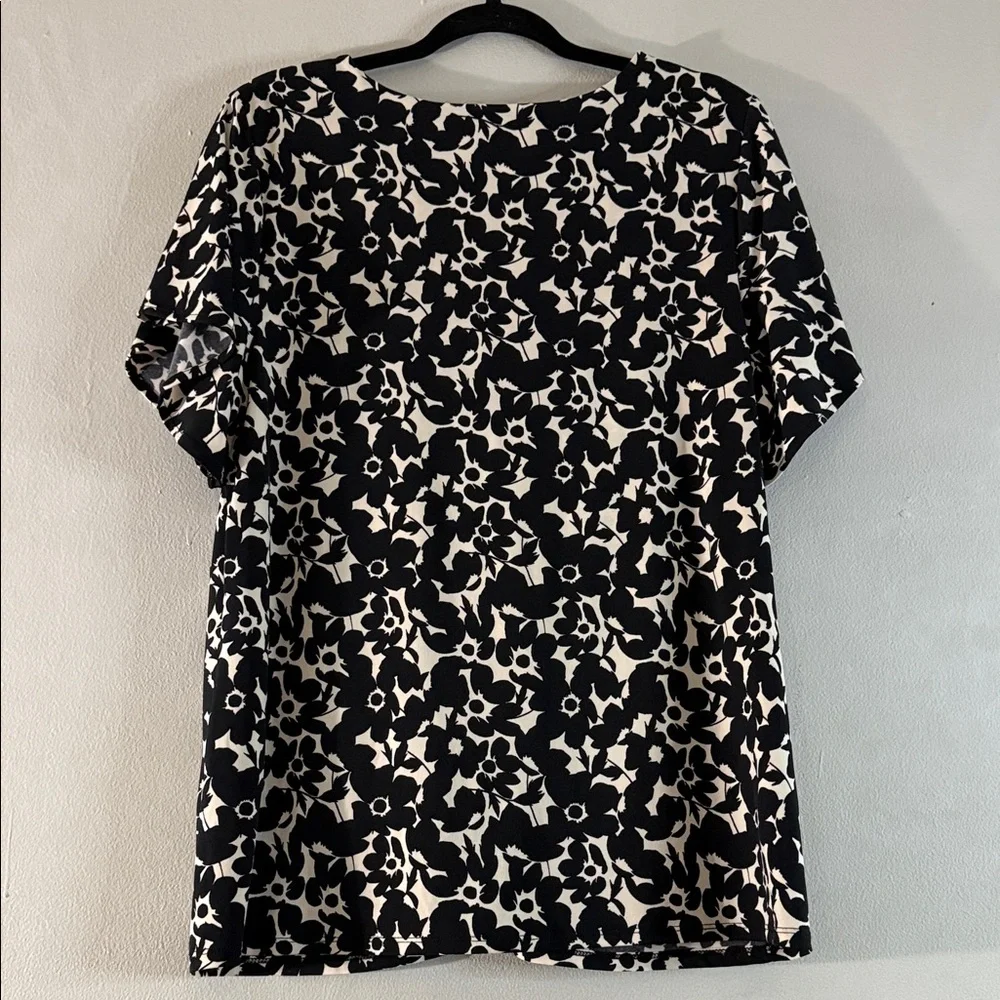 Alfani Floral Twist-Front Top – Women’s Size L - Picture 6 of 8